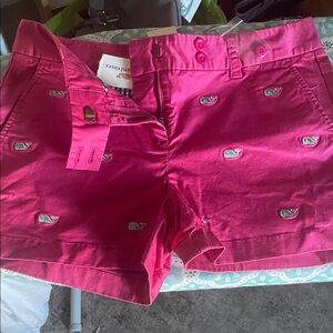 Vineyard Vines Vibrant Pink Women Shorts sz 2